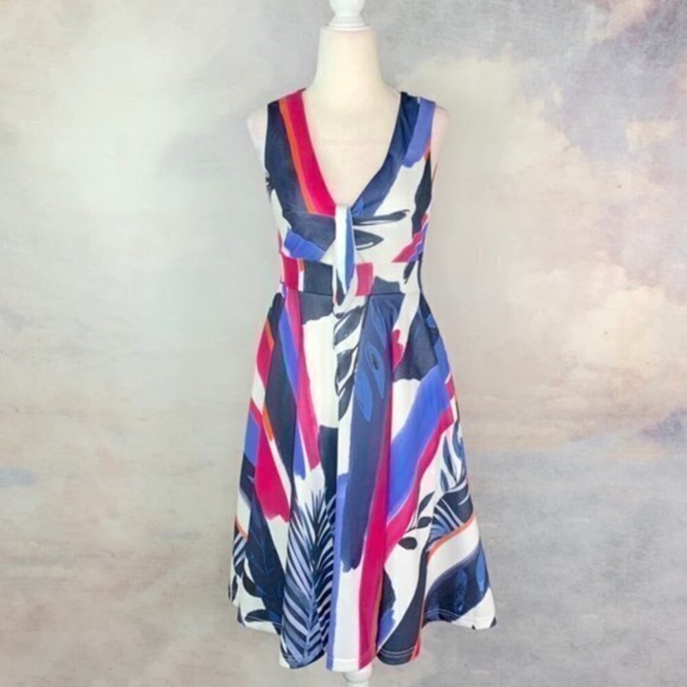Anthro Hutch Cutout Midi Dress